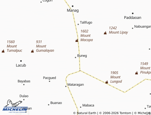 Mappa MICHELIN Buneg - ViaMichelin