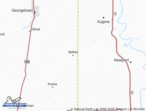 Mappa MICHELIN Bethel - ViaMichelin