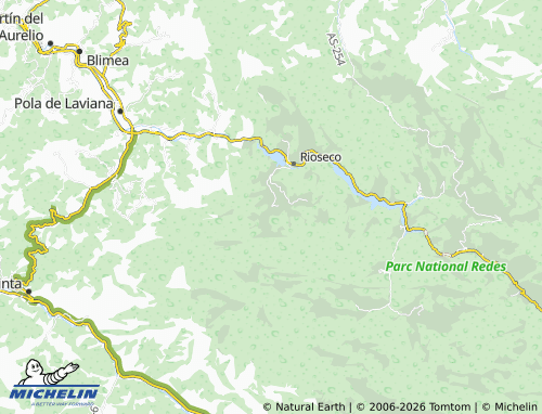 MICHELIN-Landkarte San Andrés de Agues - ViaMichelin