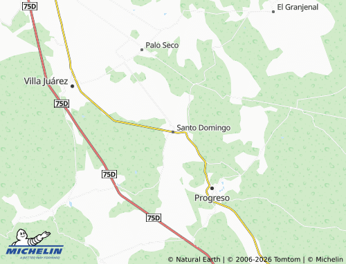 Mapa MICHELIN Santo Domingo - ViaMichelin