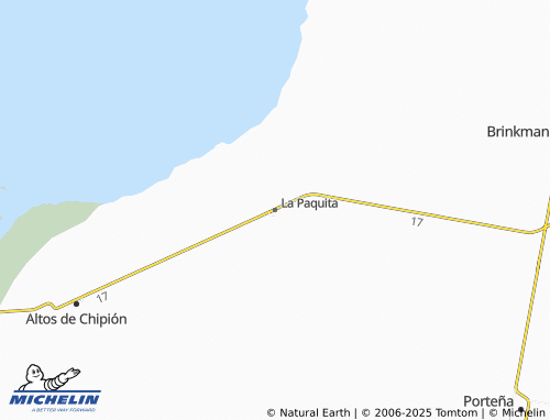 MICHELIN La Paquita map - ViaMichelin