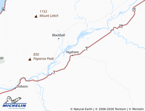 Mapa MICHELIN Ngahere - ViaMichelin