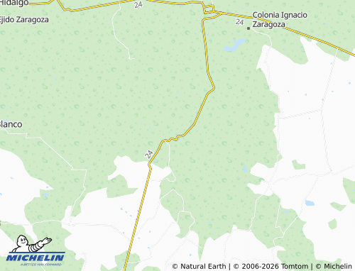Mappa MICHELIN Berros y Ojo Santo - ViaMichelin