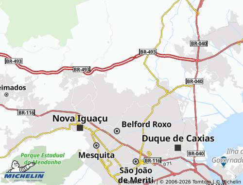 Mapa MICHELIN Nova Aurora - ViaMichelin