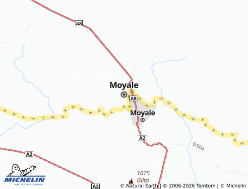 Mappa MICHELIN Moyale - ViaMichelin
