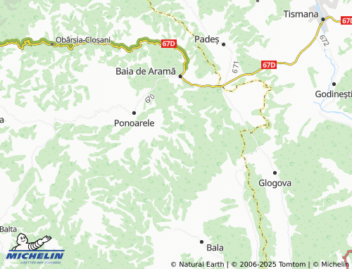 MICHELIN Luduș map - ViaMichelin