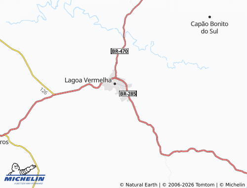 Mapa MICHELIN Floresta - ViaMichelin
