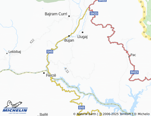 MICHELIN Tpla map - ViaMichelin