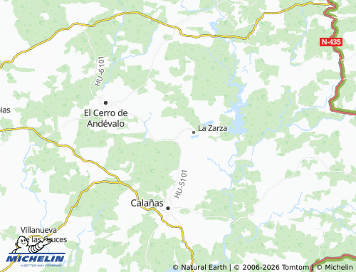 MICHELIN-Landkarte Perrunal - ViaMichelin