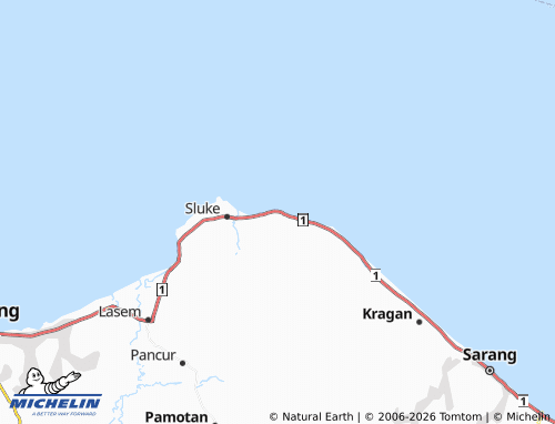 Mapa MICHELIN Manggar - ViaMichelin