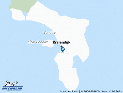 Carte MICHELIN Kralendijk - ViaMichelin