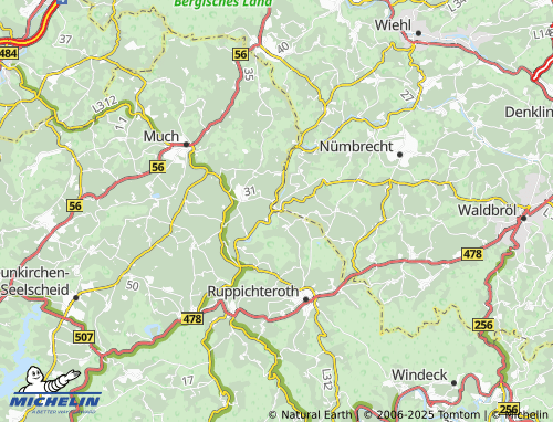 MICHELIN Röttgen map - ViaMichelin