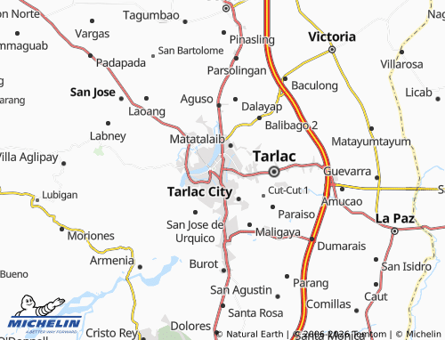 MICHELIN San Roque map - ViaMichelin