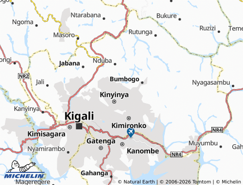 Mappa MICHELIN Ngara - ViaMichelin