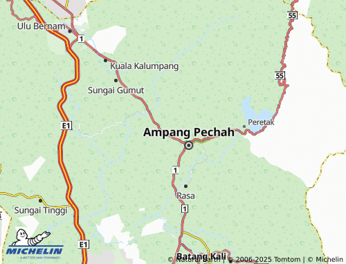 MICHELIN Kampung Paya Dalam map - ViaMichelin