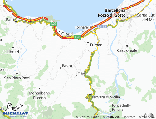 MICHELIN Campogrande map - ViaMichelin