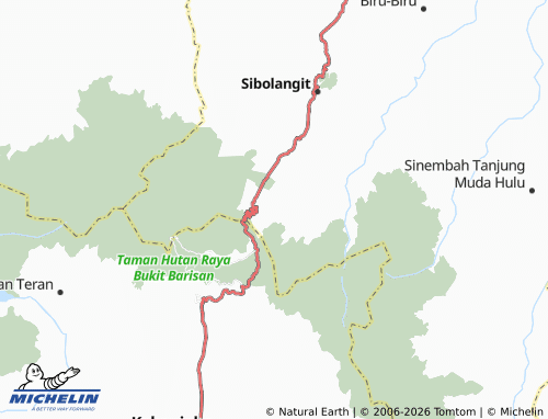 MICHELIN Sikeben map - ViaMichelin