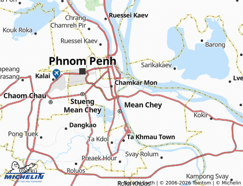 Mapa MICHELIN Chbar Ampov Pir - ViaMichelin