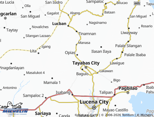 MICHELIN Lalo map - ViaMichelin