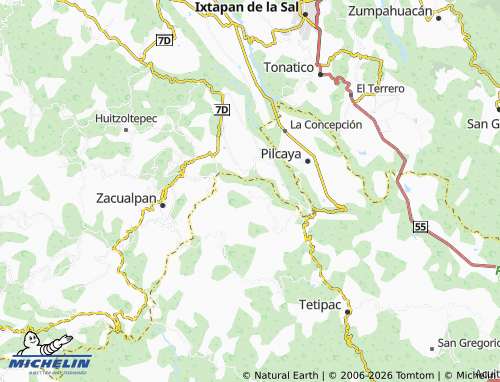 MICHELIN El Sauz map - ViaMichelin