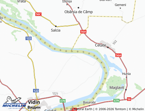 MICHELIN Gomotartsi map - ViaMichelin