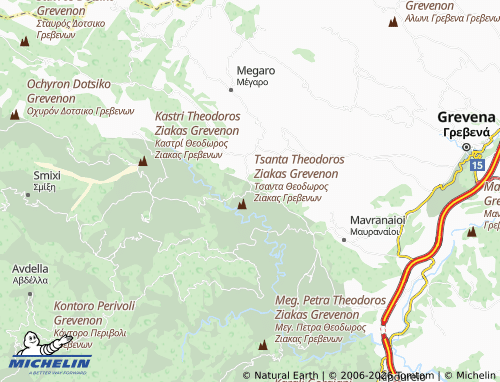 Carte MICHELIN Anavryta - ViaMichelin