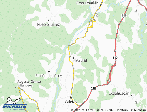 MICHELIN Elías Lozano Merino map - ViaMichelin