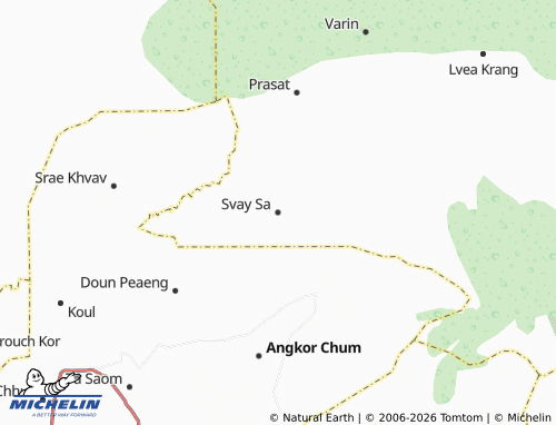 Mappa MICHELIN Svay Sa - ViaMichelin