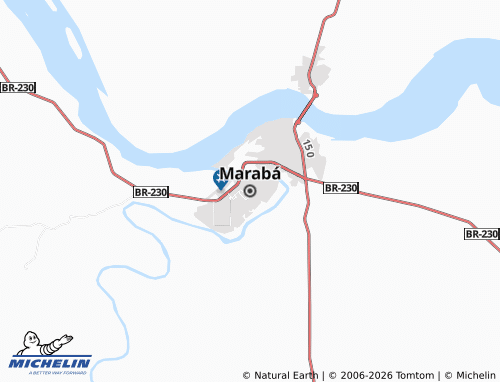Mapa MICHELIN Marabá - ViaMichelin