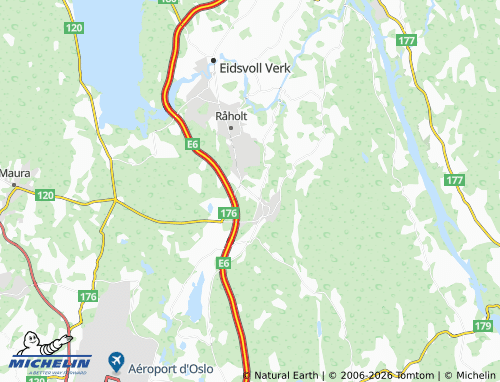 Mappa MICHELIN Hjera - ViaMichelin