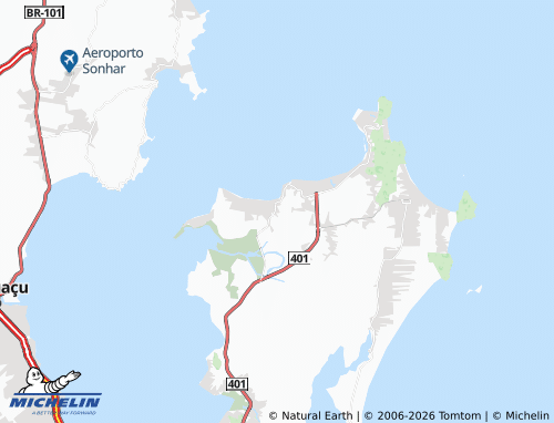 Mapa MICHELIN Jurerê Leste - ViaMichelin