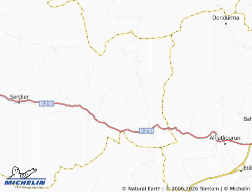 MICHELIN Dedeler map - ViaMichelin