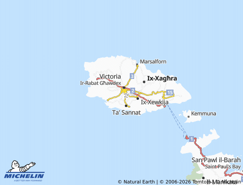 MICHELIN-Landkarte Il-Fontana - ViaMichelin