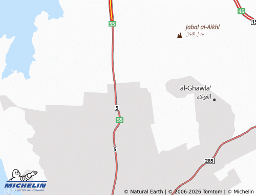 Carte MICHELIN Tabah - ViaMichelin