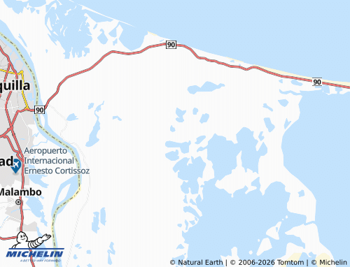 Mapa MICHELIN Ciénaga - ViaMichelin