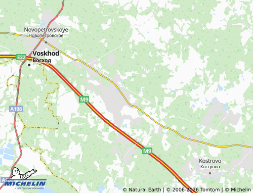 Carte MICHELIN Rosinka LPKH - ViaMichelin