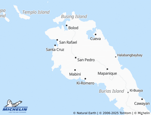 MICHELIN San Pedro map - ViaMichelin