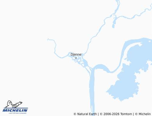 MICHELIN Djenne map - ViaMichelin