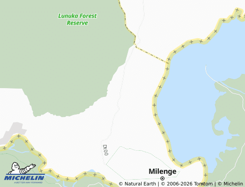 Mapa MICHELIN Nkandu - ViaMichelin
