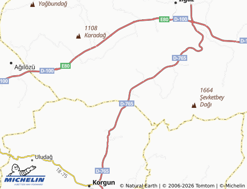 Mapa MICHELIN Ericek - ViaMichelin