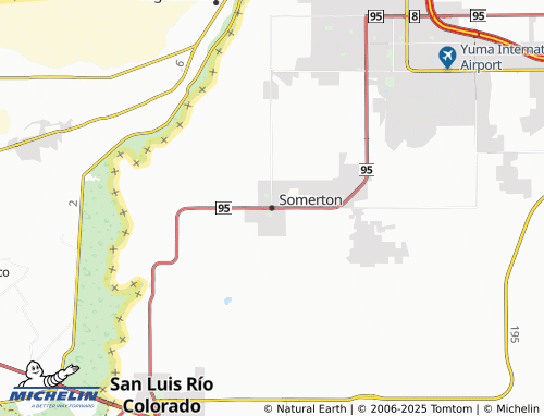 MICHELIN Somerton map - ViaMichelin