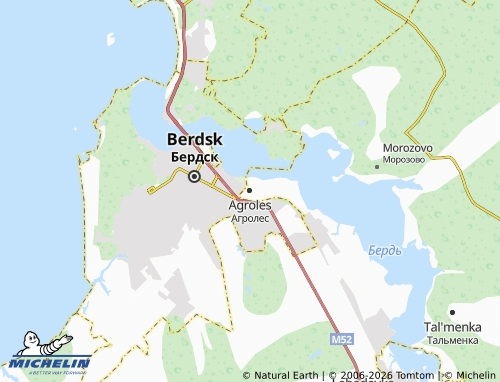 MICHELIN-Landkarte Agroles - ViaMichelin