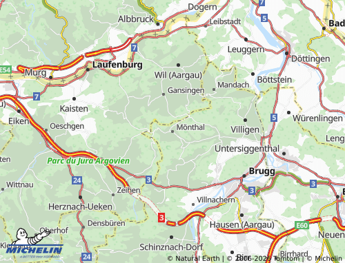 Mappa MICHELIN Mönthal - ViaMichelin
