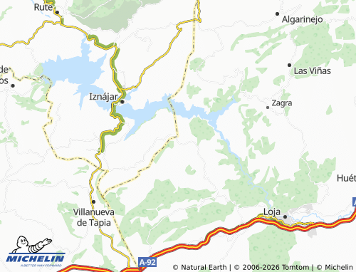 MICHELIN-Landkarte Ventorros de Balerma - ViaMichelin