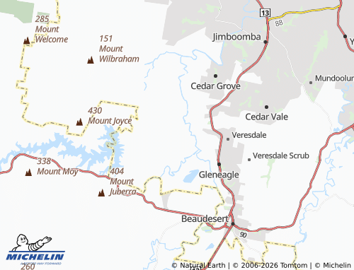 MICHELIN Allenview map - ViaMichelin