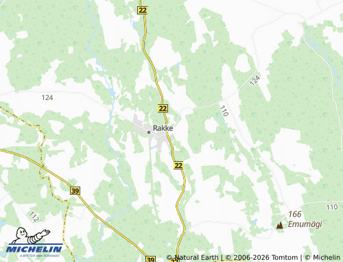 Carte MICHELIN Suure-Rakke - ViaMichelin