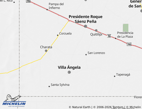 MICHELIN O'Higgins map - ViaMichelin