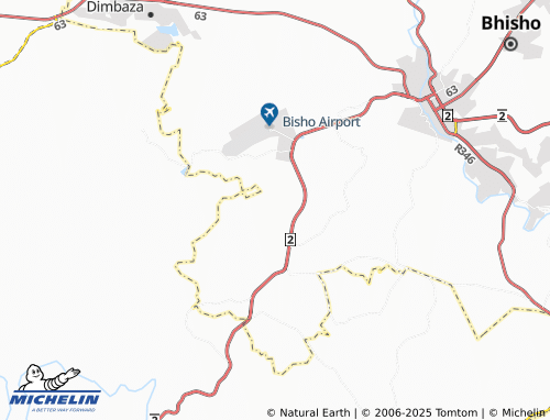 MICHELIN Qaga map - ViaMichelin