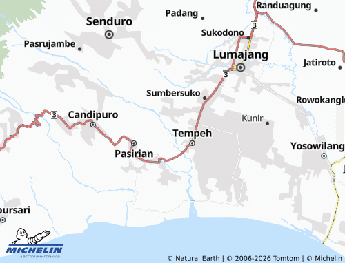 MICHELIN-Landkarte Jatisari - ViaMichelin