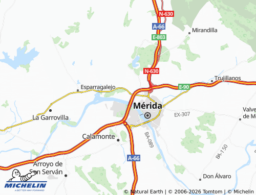 Kaart MICHELIN Centro Regional - ViaMichelin